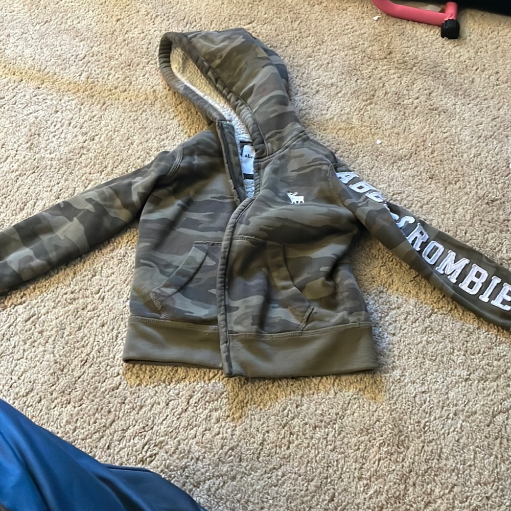 Normal wear for boy. Abercrombie jacket camo